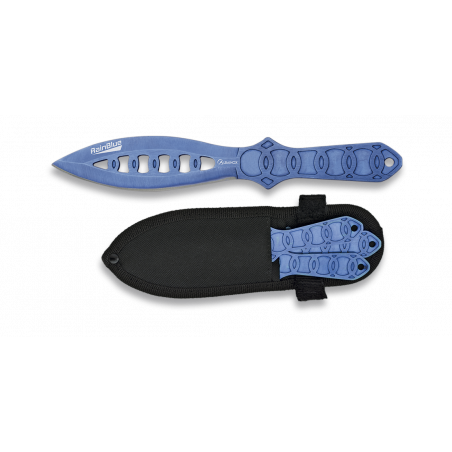 Set 3 couteaux à lancer Rainblue. 19 cm - 32277