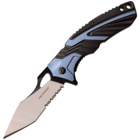 Linerlock A/O Blue/Black - Tac Force - TF1029BBL