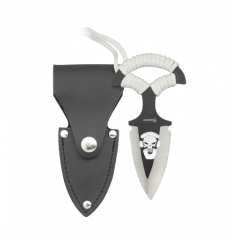 Couteau Albainox Tête de mort. Etui ABS - 32452