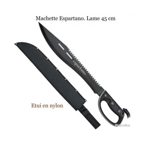 ***Machette Espartano. Lame 45 cm n