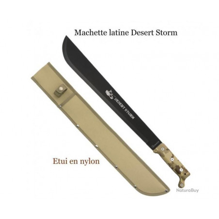 ***Machette latine Desert Storm