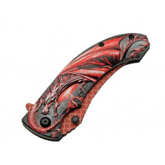 Dragon Scale Linerlock A/O - Rite Edge - CN300551RD