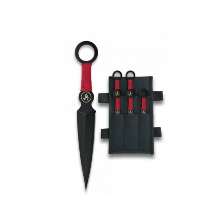 Set 6 couteaux à lancer Albainox. 16 cm - 31850