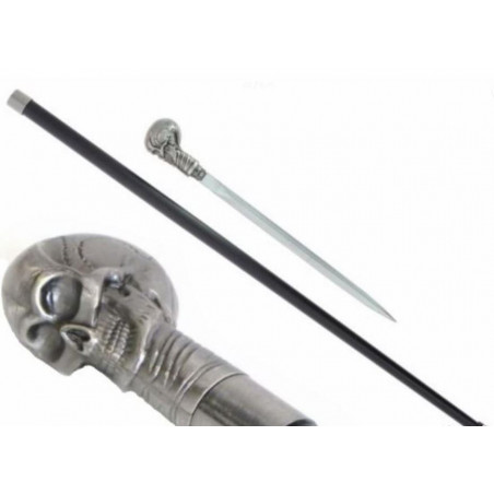 ***CANNE EPÉE -TERMINATOR TETE DE MORT / TERMINATOR Sword Cane
