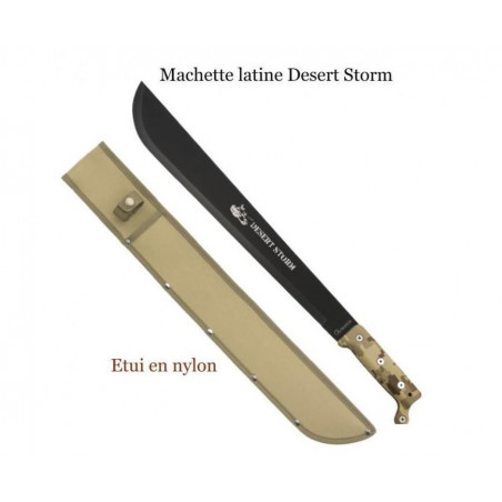 ****Machette latine Desert Storm