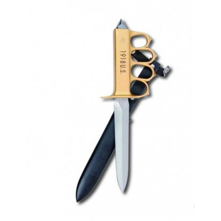 **Poignard poing américain de tranchée us 1918 G m