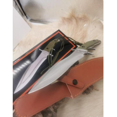 ****Poignard Bowie Rambo V Last Blood Manche G10 vert pour collectionneurs avertis : Rambo 5