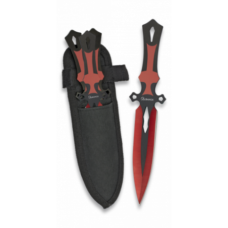 Set 3 couteaux à lancer 17 cm