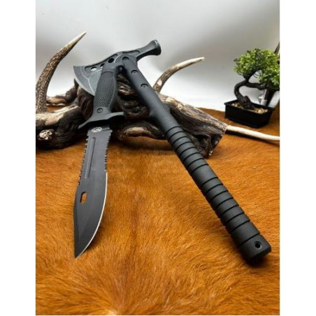 Set hachette tomahawk avec couteau -tomahawk2 CM16