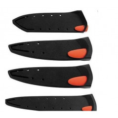 SHARK COFFRET 4 COUTEAUX DE CUISINE AVEC ETUI AIGUISEUR PRADEL EXCELLENCE THIERS FRANCE p4 CM32