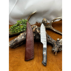 Bowie smoky Mountain Blades lame en acier Damas et manche en bois SMB567