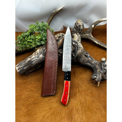 Magnifique Bowie smoky Mountain Blades lame en acier Damas et manche en bois ref SMB109