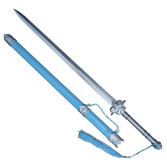 ÉPÉE FANTASTIQUE ORNEMENTALE bleu