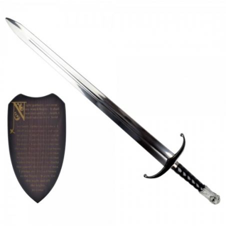 ÉPÉE FANTASTIQUE ORNEMENTALE INSPIRÉ DE L’ÉPÉE DE JON SNOW SÉRIE GAME OF THRONES