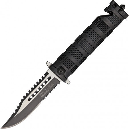 Knurled Rescue Linerlock A/O - TF710BK