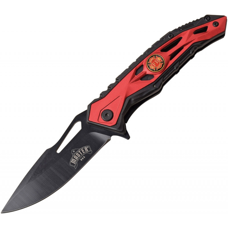 Fire Linerlock A/O Red