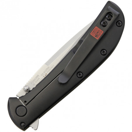 AM-3 Framelock A/O Green