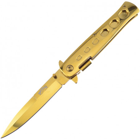 Stiletto Linerlock A/O Gold