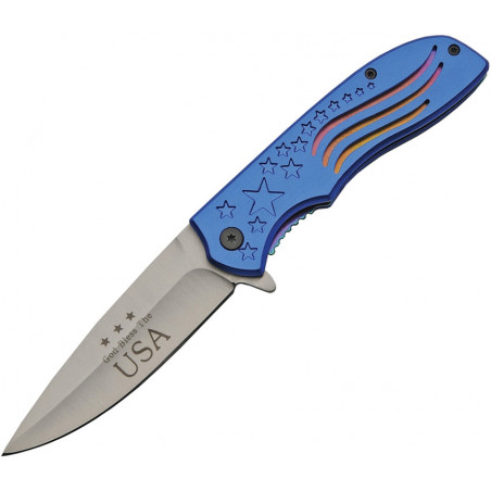 Stars & Stripes Linerlock A/O