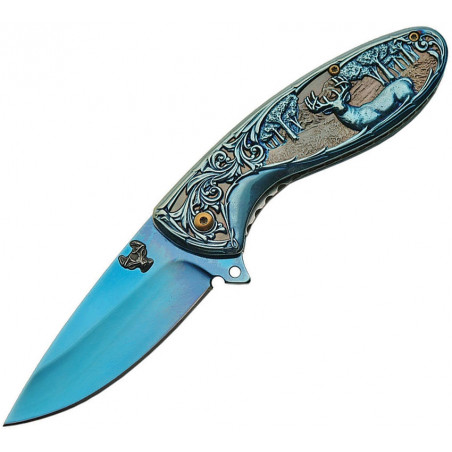 Deer Linerlock Blue A/O