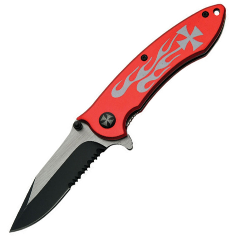 Flame Linerlock A/O Red
