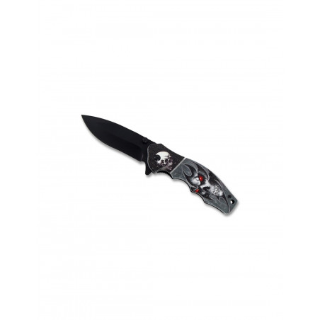 COUTEAU PLIANT TETE DE MORT