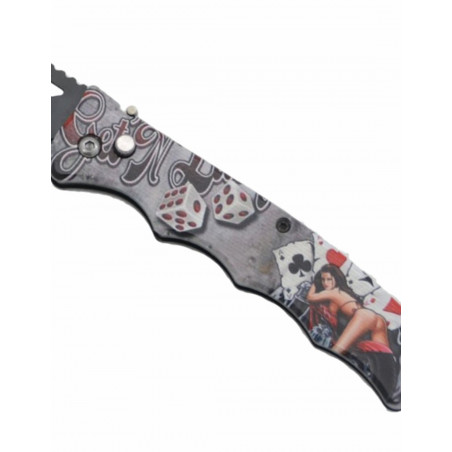 COUTEAU AUTOMATIQUE POKER