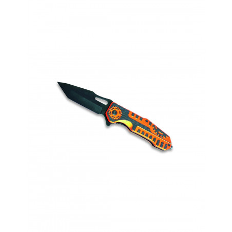 COUTEAU MECA ORANGE LAME 8.5CM