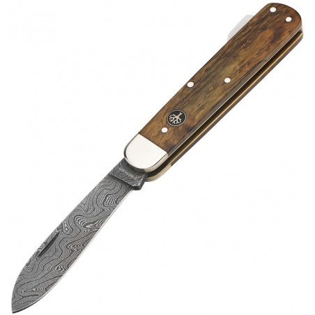 Hunter Lockback Curly Birch - Boker - BO117030DAM