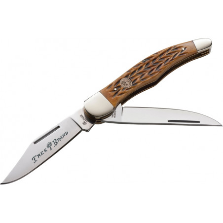 Folding Hunter Brown Bone  - Boker -  BO110273BB