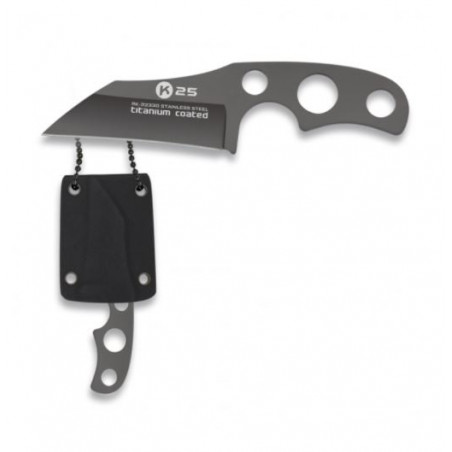 Couteau K25. Revêtu en titane. Kydex 32330